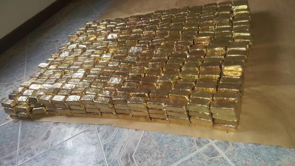 Product image - 500KGS OF SEMI REFINED GOLD DORE BARS FROM EAST AFRICA